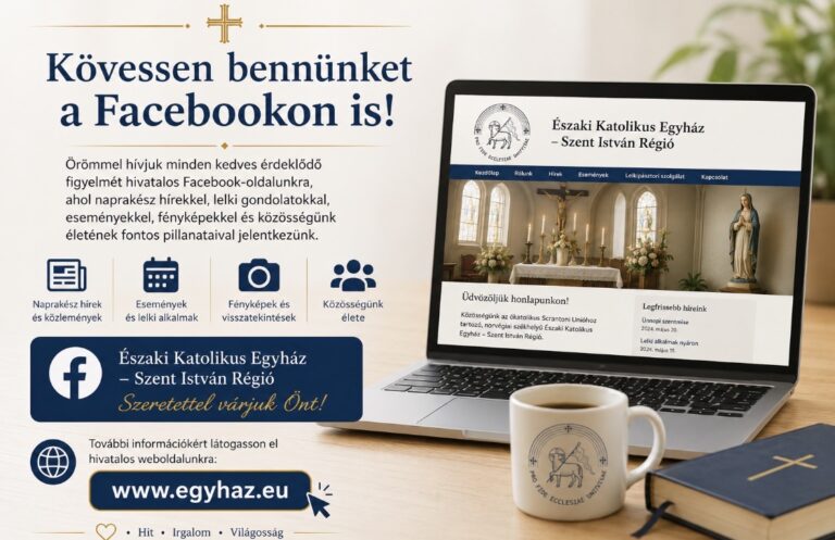 Kövessen bennünket a Facebookon is!